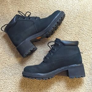 Timberland Kinsley heeled ankle boots, black, US 7